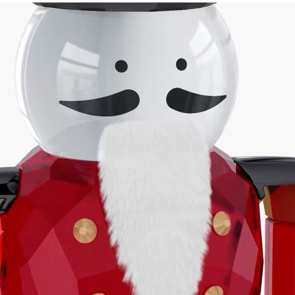 NIB Authentic Swarovski Holiday Cheers Nutcracker Red Crystal Figurine #5626017 - Picture 7 of 7